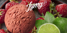 Jymy strawberry-limesorbet 5l