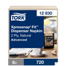 Tork Xpressnap Fit® Natur disp servett 2-lags Z-fold N14 21,3x16,5cm 120st