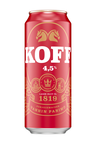 Koff Lager beer 4,5% 0,5l can