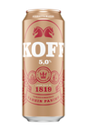 Koff unfiltered beer 5.0% 0.5l can