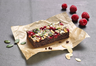 RF raspberry brownie 1,05kg/12 portions gluten free, frozen