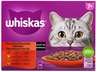 Whiskas 7+ perinteiset ateriat kastikkeessa kissan märkäruoka 12x85g