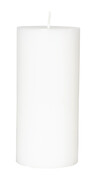 Duni white pillar candle 15x7cm 50cm