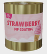 Nic strawberry flavoured dip coating 3kg