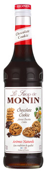 Monin chocolate cookie syrup 70cl