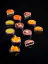 MF La Rose Noire Tarte Passion mini bakelse sortiment 72x12,7g, vegansk, djupfryst