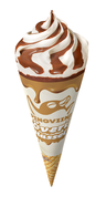 Pingviini överi hassel ice cream cone 165ml
