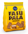 Fazer Fasupala Original mjölkchokladöverdragen våffla med toffeesmak 215g
