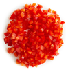 Fresh Cut Paprika tärnad röda 10mm 2,5kg