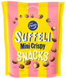 Fazer Suffeli Mini Crispy Snacks suklaakarkkipussi 170g