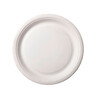 Biopak white dinner plate 18cm 100pcs