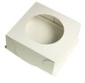 Pyroll 1 cakebox lid with window 200x200x100mm 100pcs