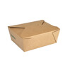 Biopak box medium cardboard/PLA 1000ml 171x140x64mm 50pcs