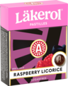 Läkerol classic raspberry licorice pastille 25g