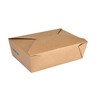Biopak box large cardboard/PLA 1950ml 216x157x64mm 50pcs