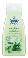 Family Fresh Aloe Care 2-in-1 shower & shampoo schampo- och duschprodukt 500ml