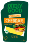 Valio Oddlygood Veggie cheddar flavoured vegetable fat product 200g slices