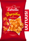 Estrella paprika & havsalt chips 275g
