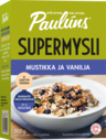 Pauluns blueberry and vanilla muesli 500g