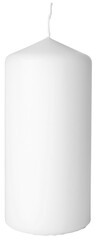 Duni white pillar candle 15x7cm 62h