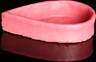 La Rose Noire small pedal strawberry tart shell 108x18g baked, frozen