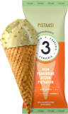 3 Kaveria pistachio ice cream cone 150ml vegan