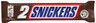 Snickers 2pack chocolate bar 75g