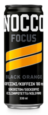 NOCCO FOCUS black orange energidryck 0,33l