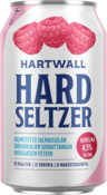 Hartwall hard seltzer vadelma 4,5% 0,33l