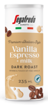 Segafredo vanilla espresso+milk maitokahvijuoma 0,235l vähälaktoosinen RAC