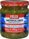 Felix Amerikkalainen pickled relish 280g without added sugar