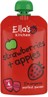Ellas Kitchen organic strawberry-apples purée 4months 120g