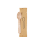 Duni Ecoecho cutlery pack wooden waxed spoon 110mm