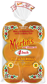 Martins Potato rolls 4 inch 4x723g frozen