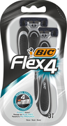 BIC Flex 4 varsiterä 3-pack