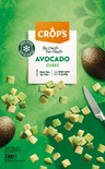 Crops avocado tärnad 14mm 1kg djupfryst
