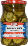 Felix Amerikkalainen gurkskivor i söt kryddlag 730/380g