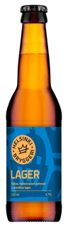Helsinki Bryggeri Lager beer 4,7% 0,33l