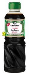 Kikkoman less salt soy sauce 480ml