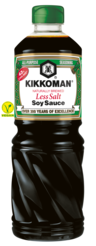 Kikkoman less salt soijakastike 975ml