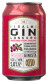 OLVI Iisalmi Lingonberry GIN long drink 5,0% 0,33l can