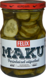 Felix Maku skivade gurkor i kryddlag 560/300g