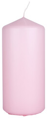 Duni soft pink pillar candle 15x7cm 62h