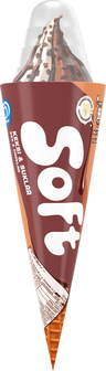 Ingman Soft keksi suklaa jäätelötuutti 140ml