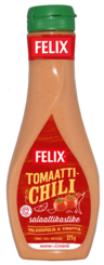 Felix tomaatti-chili salaattikastike 375g