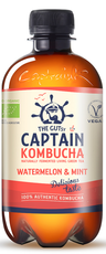 The Gutsy Captain organic watermelon & mint kombucha drink 0,4l