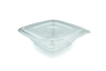 Huhtamaki hingelid-lid container 40x750ml rpet clear