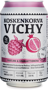 Koskenkorva Vichy raspberry-pomegranate 4,5% 0,33l