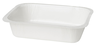 DUNI Duniform® white tray 186x136x45mm, 720ml 1-comp cardboard/PET 400pcs