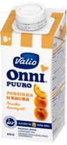 Valio Onni® persika-havregröt 215 g UHT (från 8 mån)